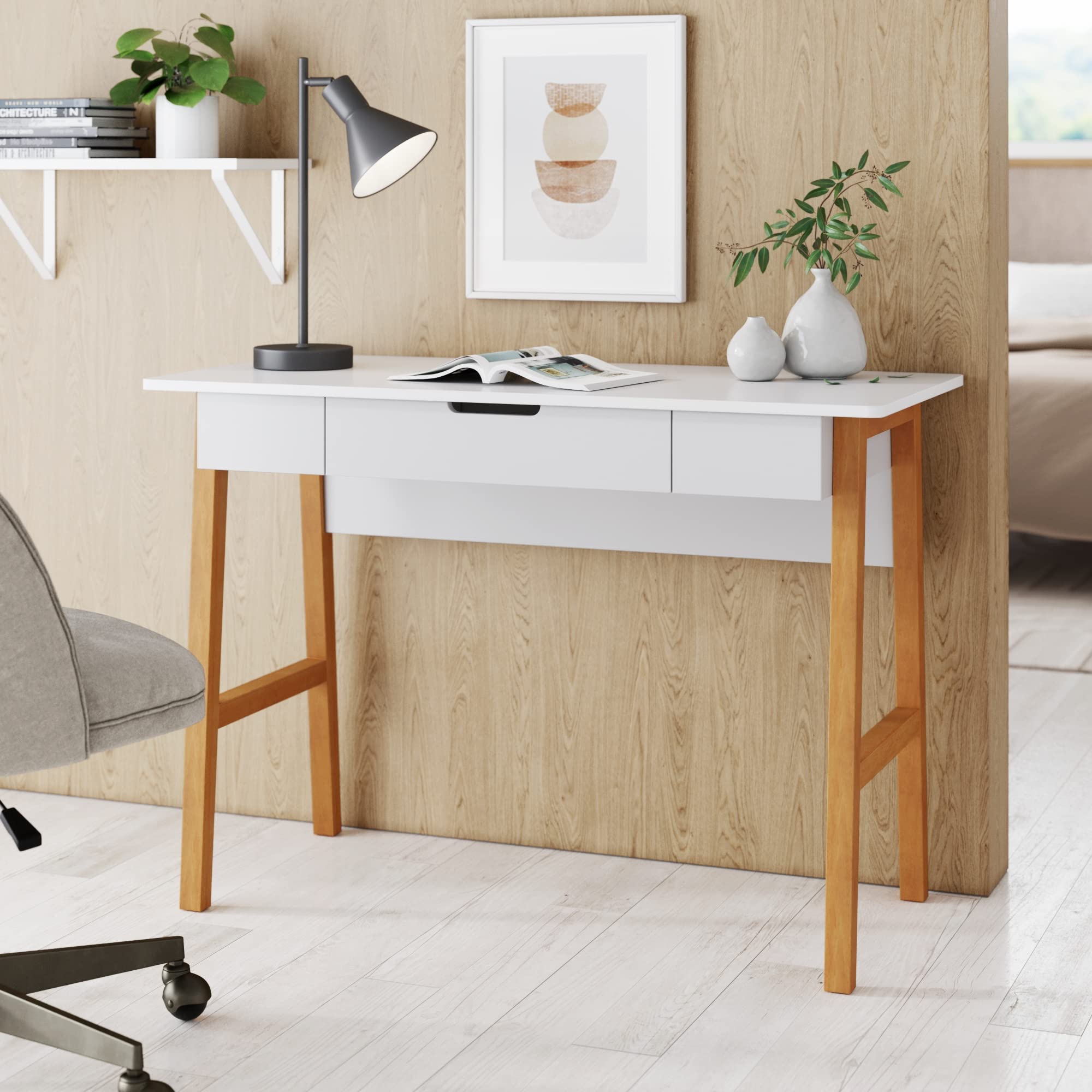 Nathan James Parker Modern Home Office Desk